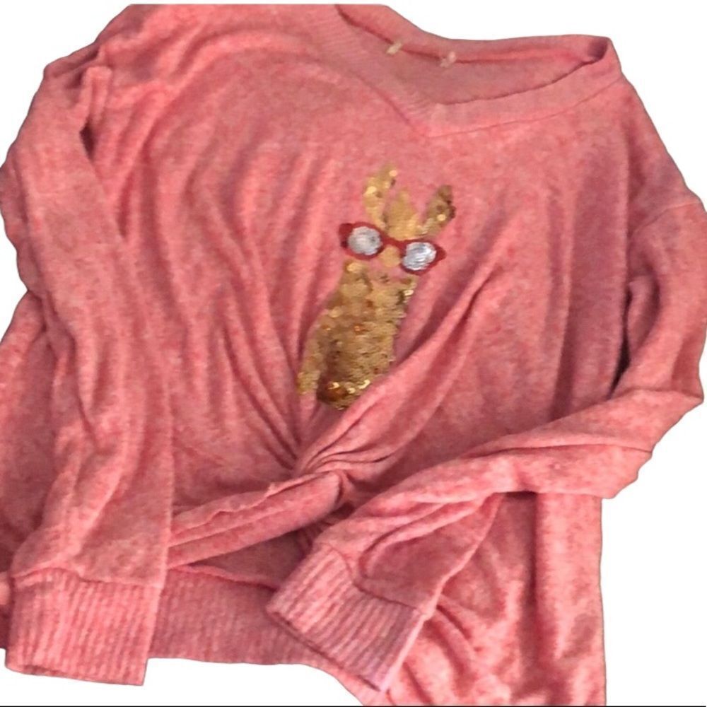 Aeropostale size small llama sweater new with tags
